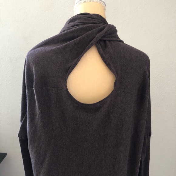 Allsaints Size Small Itat Shrug Cardigan Brown - Picture 8 of 10